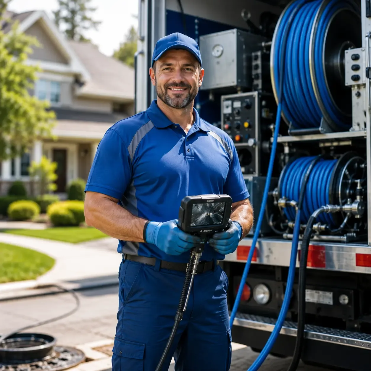 Local outdoor drain cleaning specialists in New Enterprise, PA